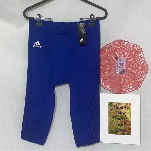 Adidas NWT Primeknit Football Pants Royal Blue XL - Picture 4 of 13